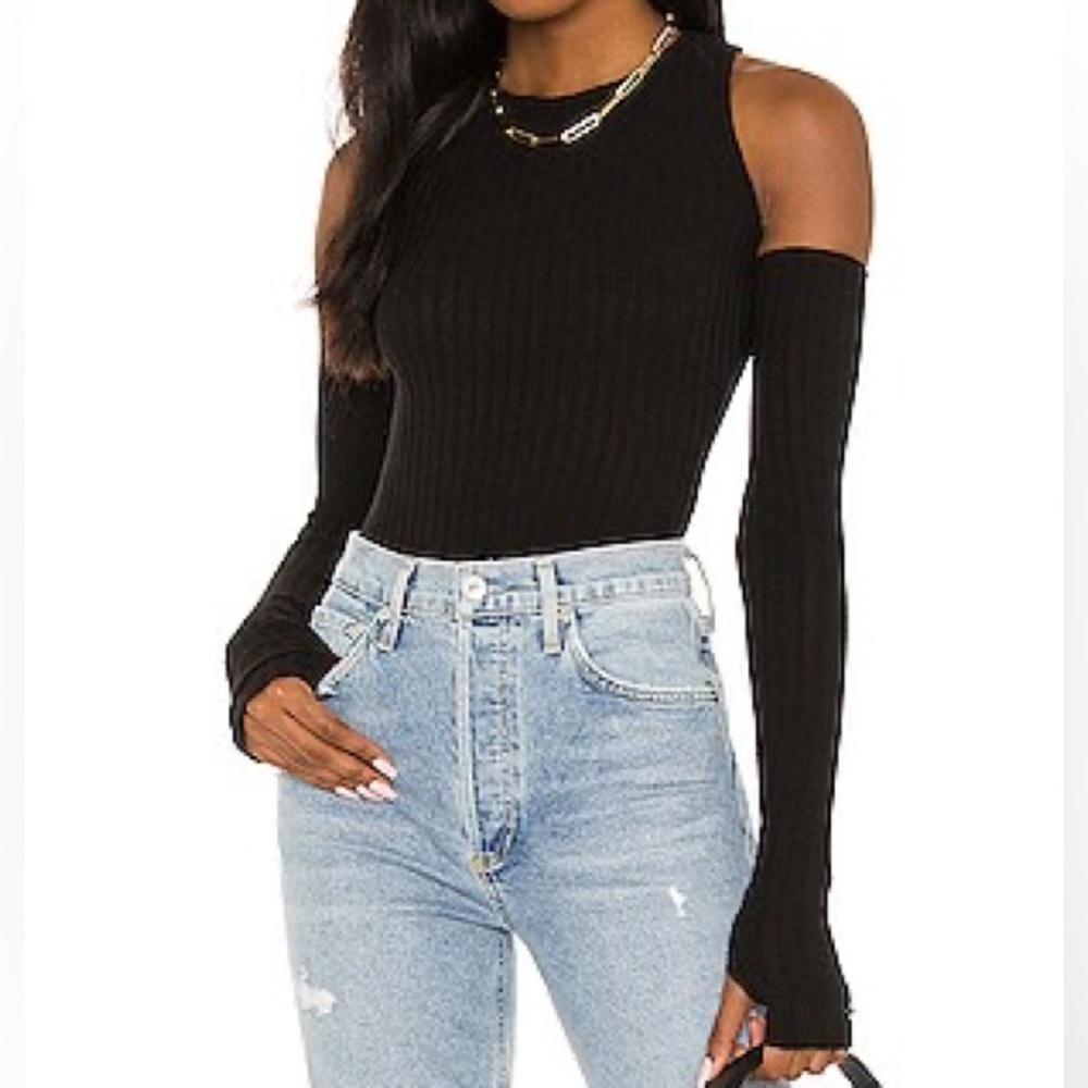 OW Collection Black Caviar Women’s Elin Bodysuit